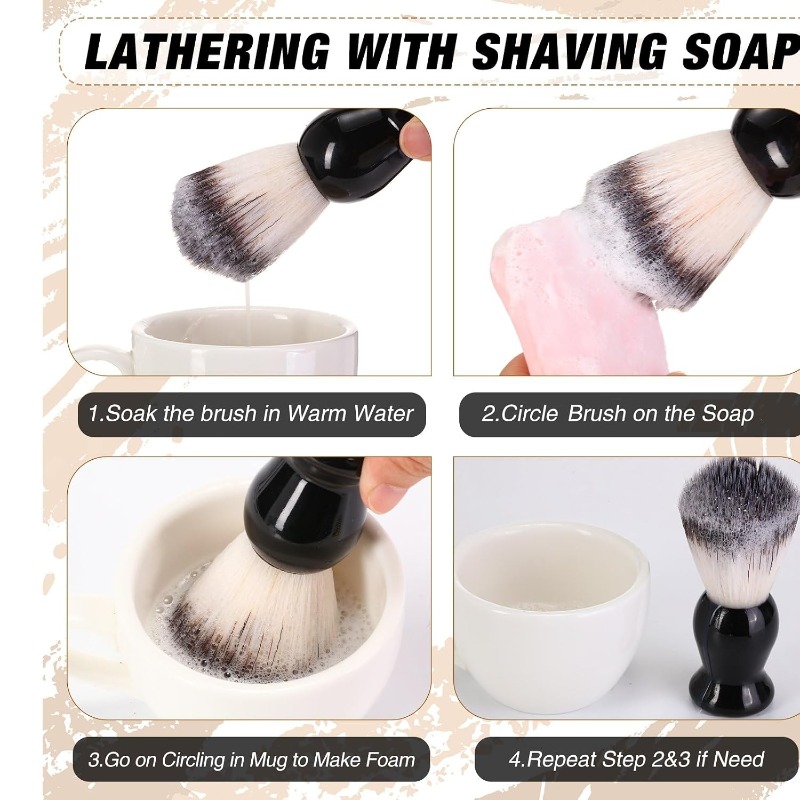 แปรงโกนหนวด 1 ชิ้น, ด้ามไม้, ข - Soap Making Tools บทวิจารณ์และราคา