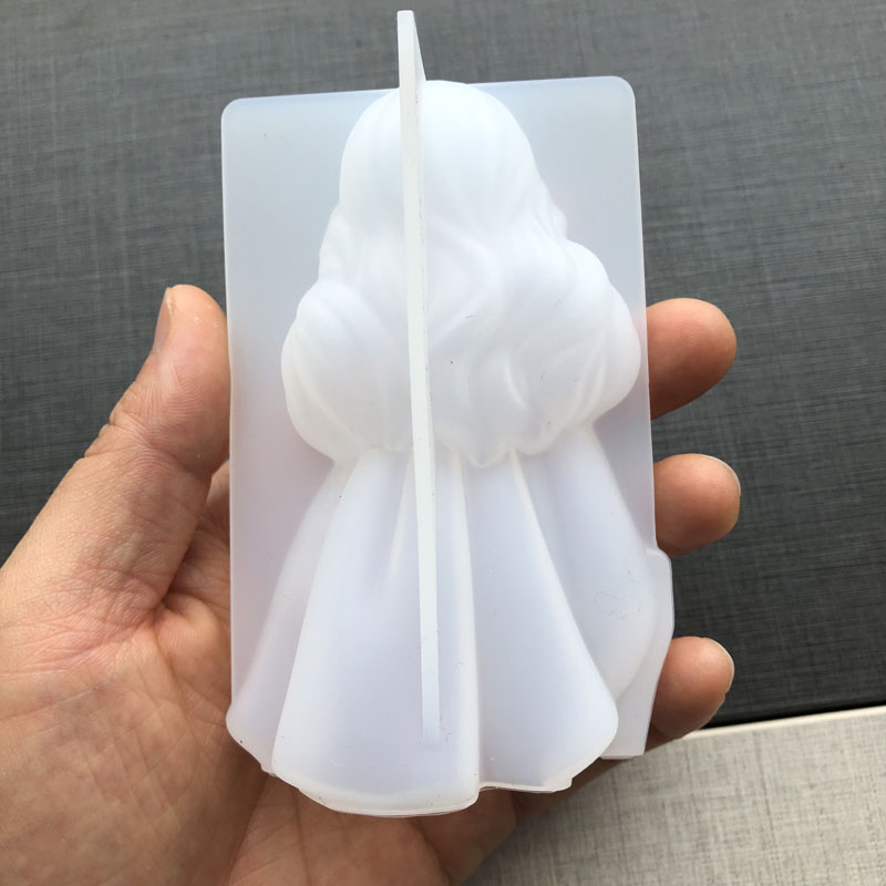 3D น่ารักเจ้าหญิงซิลิโคนเทียนแ - Soap Making Tools บทวิจารณ์และราคา