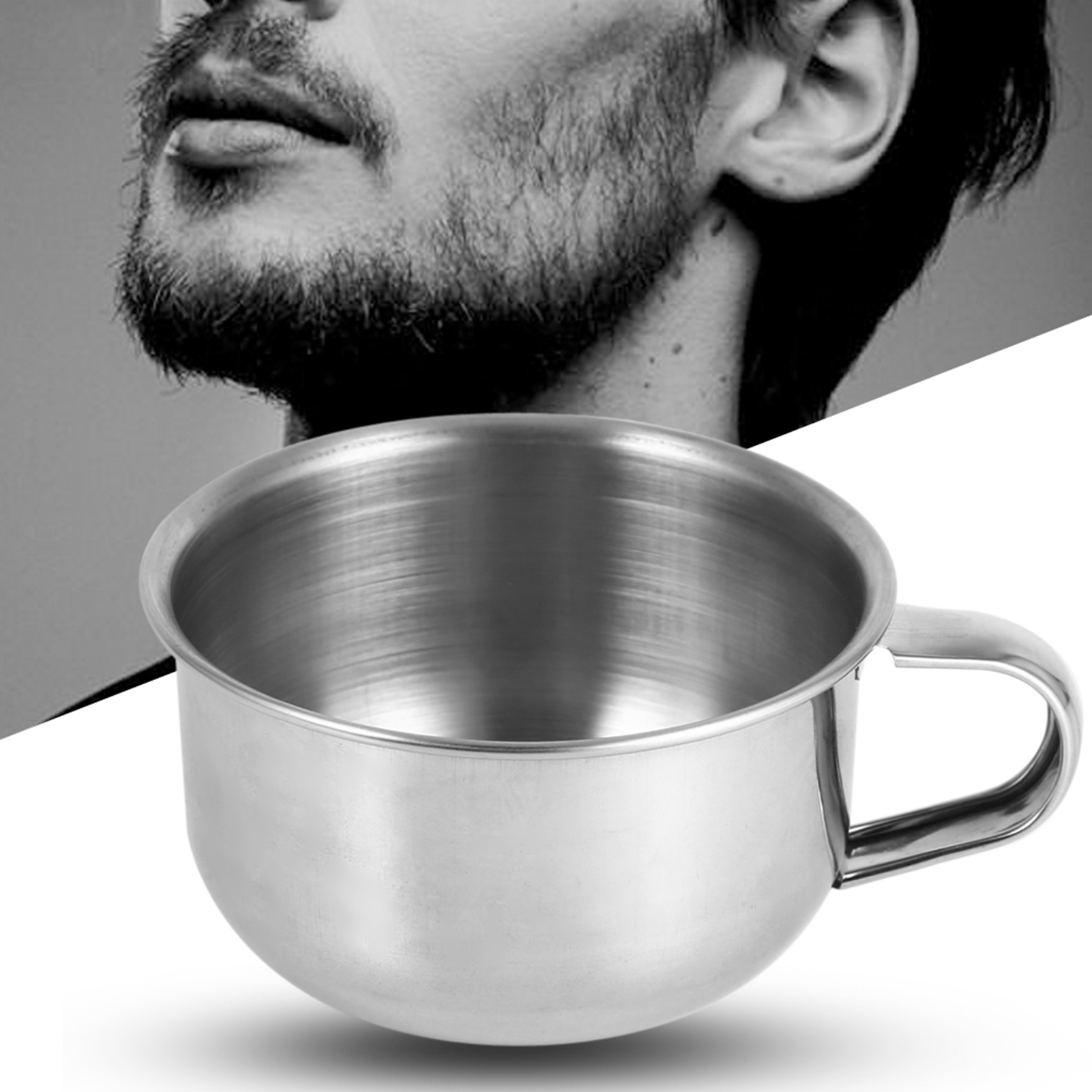 แก้วสบู่โกนหนวดสแตนเลสแบบใหม่  - Soap Making Tools บทวิจารณ์และราคา