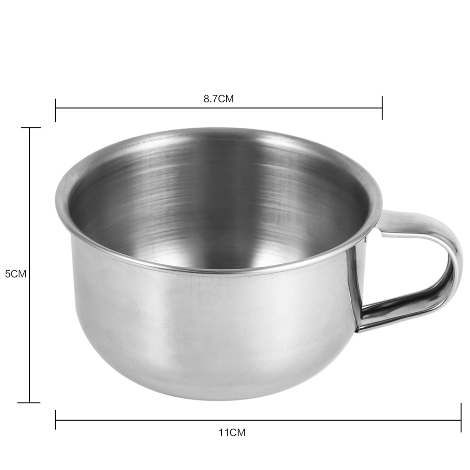 แก้วสบู่โกนหนวดสแตนเลสแบบใหม่  - Soap Making Tools บทวิจารณ์และราคา