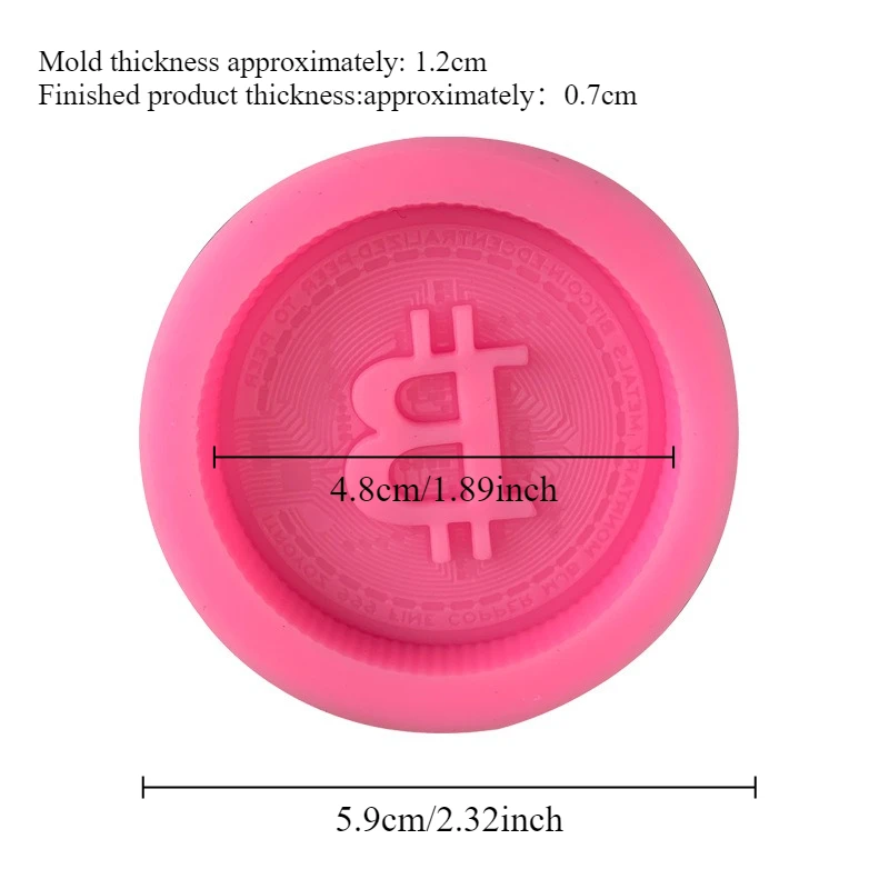แม่พิมพ์ซิลิโคนรูปโลโก้สกุลเงิ - Soap Making Tools บทวิจารณ์และราคา