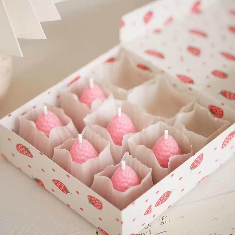 แม่พิมพ์เทียนซิลิโคนรูปสตรอว์เ - Soap Making Tools บทวิจารณ์และราคา