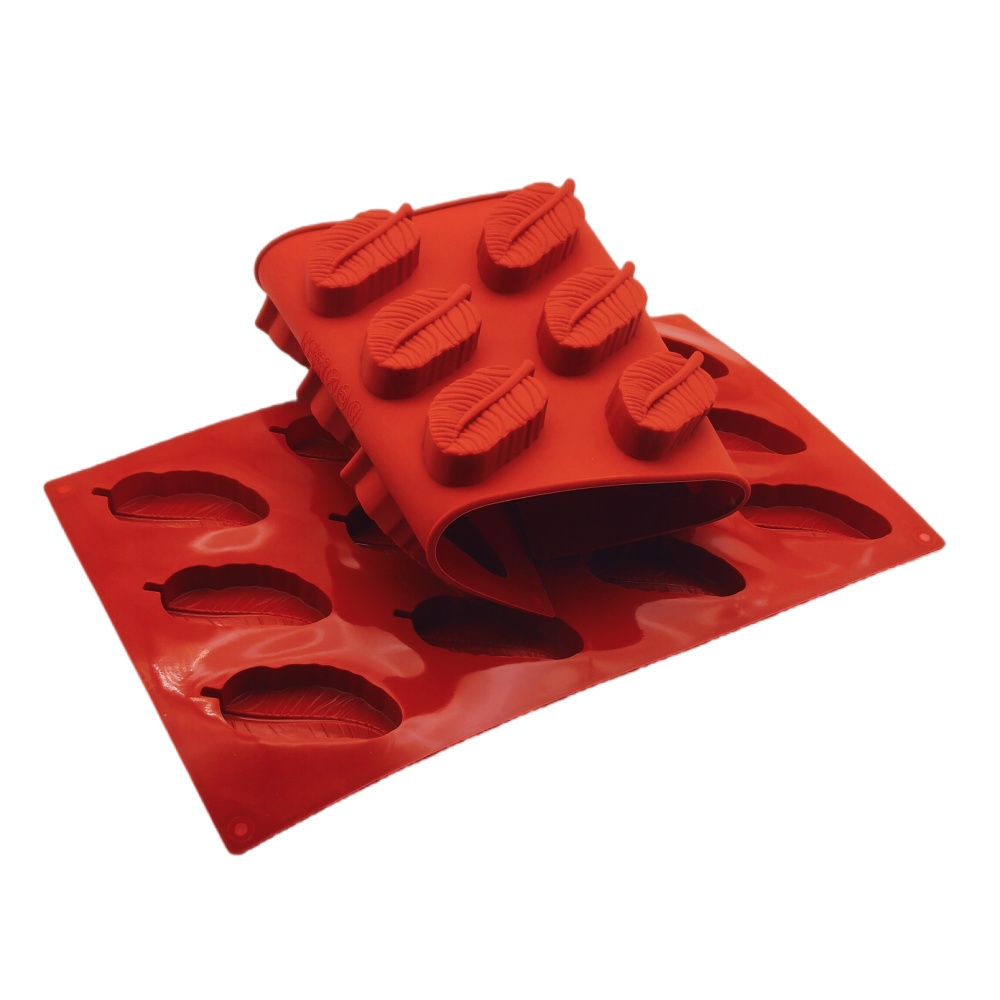 แม่พิมพ์ซิลิโคนรูปขนนก 12 หลุม - Soap Making Tools บทวิจารณ์และราคา