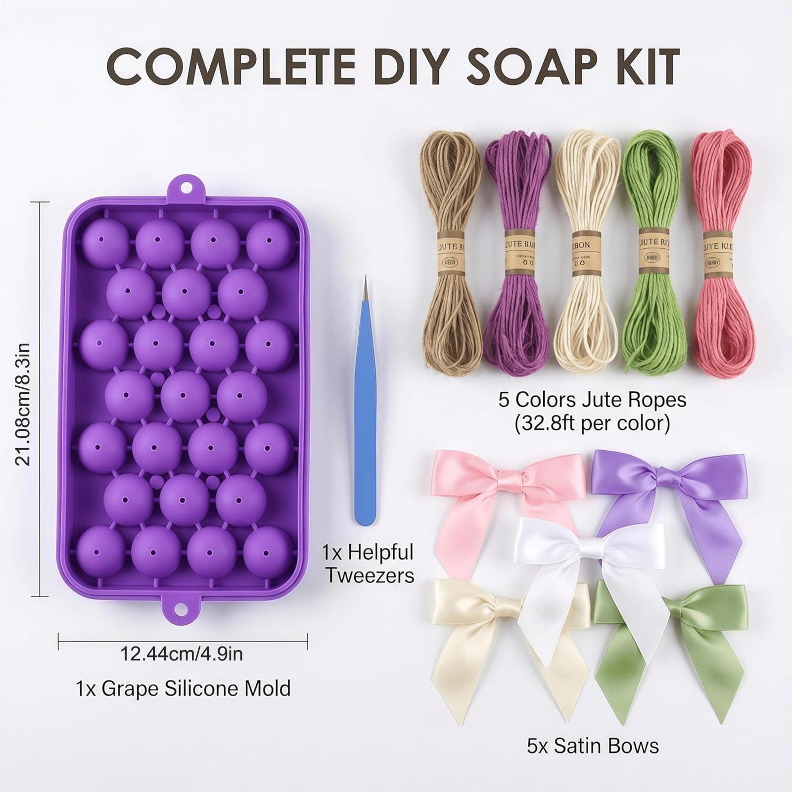 แม่พิมพ์สบู่รูปองุ่น แบบถอดออก - Soap Making Book บทวิจารณ์และราคา
