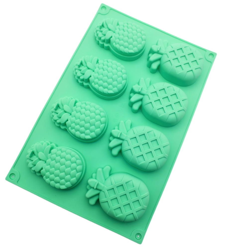 แม่พิมพ์เค้กซิลิโคนรูปสับปะรด  - Soap Making Tools บทวิจารณ์และราคา